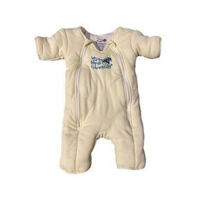 Baby Merlin's Magic Sleepsuit light yellow unisex (3-6 Months) 12-18 pounds EUC